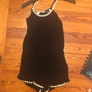 Girls Sunflower Romper